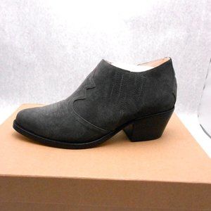 Joie Primrose Dark Gray Suede Western Style Booties Women's